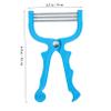 Healvian Portable Facial Hair Remover for Women Facial Threader Spring Face Epilator view 2