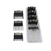 8 Sizes Hair Clipper Guards Kit For BaBylis-PRO Barberology FX870, FX890, FX825, and FX673 Clippers, Replacement Guards Set w/Metal Clip From 1/16-3/4 inch Snap on Comb Set view 3