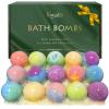Bath Bombs for Women Gift Set, 15 Pcs Handmade Bubble Bathbombs, Shea & Coco Butter Dry Skin Moisturize, SPA Relaxing Gifts for Women & Men, Her, Girls, Wife, Birthday view 1