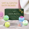 Bath Bombs for Women Gift Set, 15 Pcs Handmade Bubble Bathbombs, Shea & Coco Butter Dry Skin Moisturize, SPA Relaxing Gifts for Women & Men, Her, Girls, Wife, Birthday view 4