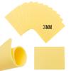 3MM Blank Tattoo Practice Skin,New Star Tattoo 12Pcs Double Sides Thick Fake Skin Tattoo Practice 86 in Soft Practice Skin for Beginners and Experienced Artists Microblading Tattoo Supplies, Beige view 1