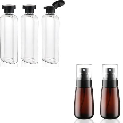 Travel Shampoo and Conditioner Bottles