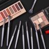 SHELWIN Professional Makeup Brush Set 14Pcs Makeup Brushes Kit Foundation Eyeshadow Powder Blending Eyebrow Eyelash Kabuki Brushes Cosmetic Brushes Travel Kits With Leather Bag Gift view 4