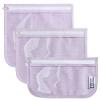 HIONXMGA TSA Approved Toiletry Bag, Set of 3 Clear Travel Toiletry Bag Quart Size Zipper Travel Pouch, Waterproof Makeup Cosmetic Bag for Women Men Kids Toiletries Carry on, Wander view 1
