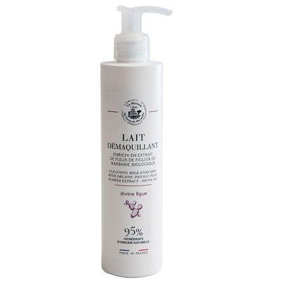 Maison du Savon de Marseille - Cleansing Milk with Prickly Pear Flower Extract - Face Wash Without Water or Rinsing - Moisturising for Dry Skin - 8.5 fl.oz