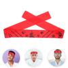2Pcs Japanese Karate Headbands for Boys and Girls - Ninja Print Hairbands for Sports Cooking Cosplay and Birthday Parties view 3