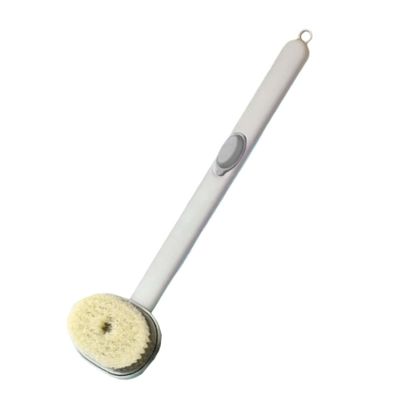 2024 Newest Shower Brush for Body, Body Scrubbers for Use in Shower, Bath Brush Long Handle for Shower, Back Cleaning Brusher with Soap Dispenser for Women Men (1PC Blue)