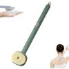 2024 Newest Body Scrubbers for Use in Shower, Long Handled Scrub Brush for Shower, Skin Scrubber/Long Handle Bath Massage Cleaning Brush with Soap Dispenser for Women Men (1PC Green) view 1