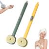 2024 Newest Long Handle Shower Brush for Body with Soap Dispenser, Scrub Shower Cleaning Brush, Bath Massage/Skin Scrubber/Exfoliating Brush/Back Scratcher for Women Men (1PC Yellow +1PC Green) view 1