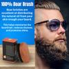 G.B.S 100% Natural Boar Bristles Beard Brush - Small Travel Size with Ergonomically Designed Wood Handle - Professional Beard and Mustache Grooming Softens and Untangles Your Beard (3) view 4