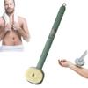 2024 Newest Body Scrubbers for Use in Shower, Bath Brush Long Handle for Shower, Dry Back Scratcher/Skin Scrubber/Bath Massage/Exfoliating Brush for Women Men (1PC Green) view 2