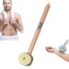 2024 Newest Body Scrubbers for Use in Shower, Bath Brush Long Handle for Shower, Dry Back Scratcher/Skin Scrubber/Bath Massage/Exfoliating Brush for Women Men (1PC Pink) view 2