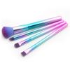 Plastic Brush Portable Handle Set Brush 4 Makeup Eye Powder Brush Makeup Pcs Brush Crystal Makeup Brushes view 2