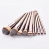 10 pcs makeup brush set champagne gold foundation brush eye shadow brush beauty tools view 4