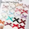 GMBYLBY Fashionable Ribbon Nail Adornments Easy To Apply And Remove Perfect For Parties Dates And Weddings Beautiful Silk Ribbon Nails view 4