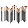 IBDRYKK Brush 20PCS Foundation Eyeshadow Brush Powder Cosmetic Makeup Wooden Brush Flat Makeup Brush view 2