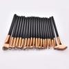IBDRYKK Brush 20PCS Foundation Eyeshadow Brush Powder Cosmetic Makeup Wooden Brush Flat Makeup Brush view 3