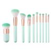 10PCS Brush Tools Brush Cosmetic Makeup Sets Eyeshadow Eyebrow Foundation Wooden Brush Scrunch It Brush view 1