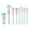 10PCS Brush Tools Brush Cosmetic Makeup Sets Eyeshadow Eyebrow Foundation Wooden Brush Scrunch It Brush view 2