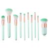10PCS Brush Tools Brush Cosmetic Makeup Sets Eyeshadow Eyebrow Foundation Wooden Brush Scrunch It Brush view 4