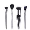 IBDRYKK Cosmetic Brush Brushes Makeup Foundation Brush Powder Eyeshadow Set 4PCS Brush, Sliver view 2