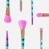 IBDRYKK Makeup Cosmetic Eyebrow Tools Foundation 5PCS Brush Sets Brush Wooden Eyeshadow Brush Cute Highlighters for Teen Girls Makeup view 3
