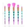 IBDRYKK Makeup Cosmetic Eyebrow Tools Foundation 5PCS Brush Sets Brush Wooden Eyeshadow Brush Cute Highlighters for Teen Girls Makeup view 4