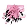IBDRYKK 32 Logs Makeup Brush Set Makeup Brush Set Pink Black Brush Set Makeup Makeup Tools(Size:Pink32 Set) view 3