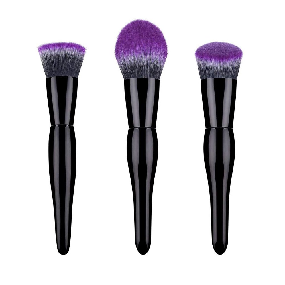 IBDRYKK Cosmetic 12PCS Brush Brush Tools Foundation Makeup Eyeshadow Sets Eyebrow Brush Small Brush, Black