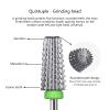 GMBYLBY 5 In 1 Nail Drill Bits Professional Nail File Bits Drill Machine For Nails Manicure Nail Art Drill Machine Nail Drill Bit Steel Nail Drill Bits view 2