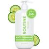 Routine Wellness Anti-Thinning Shampoo for Thinning Hair - Biotin DHT Blocker Women & Men - Color Safe Shampoo for Hair Loss & Healthy Hair - Cucumber - 14oz view 1