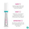 fLASH Eyelash Serum Mini for Long, Curled Natural Lashes - Enhances & Strengthens, Safe & Effective Formula for Contact Wearers & Sensitive Eyes, Travel Size, 6 Week Starter Supply - 1mL (0.034 Fl Oz) view 3