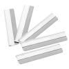Straight Razor Blades, 50 Pcs Stainless Steel Brow Razor Single Edge Disposable Safety Razors Blades Eyebrow Trimmer Facial Hair Removers Shaving Tools for Men and Women view 1