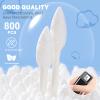 Pointed Tip Cotton Swabs, 800 Count Double Precision Tips with Paper Stick, Cotton Buds for Makeup, Personal Care, Crafts view 3