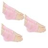 Beaupretty 3pcs Spa Moisturizing for Women Dry Cracked Skin Happy Feet Socks Gel Pad view 1