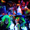 6Pcs Glow in The Dark Body Face Paint Neon Glow in The Black Light UV Fluorescent Crayons Paint Sticks Makeup Kit for Adults Halloween Masquerade Mardi Gras Blacklight Birthday Party view 4