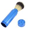 Beard Brush, Shaving Brush, Men Portable Beard Brush Travel Foaming Shaving Brush Grooming Tool Aluminum + Brush Hair Material, Beard Brush view 4