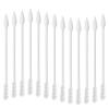 Pointed Tip Cotton Swabs, 800 Count Double Tipped Precision Tips Cotton Buds Spiral Head with Paper Stick, Cotton Buds for Makeup, Personal Care, Crafts(Pointed+Spiral Head) view 1