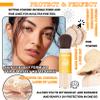 2 Pcs Mineral Sunscreen Setting Powder SPF50 PA++ for Face,Long-Lasting Oil Control Sunscreen Brush Powder,Matte Transparent Facial Powder Sunscreen,All Skin view 2