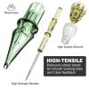 50Pcs Tattoo Needles Assorted,Solong Pro Disposable Tattoo Needles Size #12 Round Liner-10Pcs each of 3RL,5RL,7RL,9RL,11RL Tattoo Cartridge Needles EN01S-50KIT-E view 3