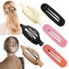 6 PCS Flat Hair Clips Hair Clips Claw Alligator Hair Clips Strong Hold Duck Billed Clips No Slip Grip For Thick Thin Hair For Women Girl Matte Hair Clips view 1