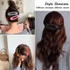6 PCS Flat Hair Clips Hair Clips Claw Alligator Hair Clips Strong Hold Duck Billed Clips No Slip Grip For Thick Thin Hair For Women Girl Matte Hair Clips view 2