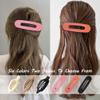 6 PCS Flat Hair Clips Hair Clips Claw Alligator Hair Clips Strong Hold Duck Billed Clips No Slip Grip For Thick Thin Hair For Women Girl Matte Hair Clips view 3
