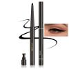 Black Gel Eyeliner for Older Women,Gel Eye Liner Pencil Waterproof Smudgeproof,Matte Cream Eyeliner Waterline with Sharpener Retractable Eyebrow Liner Makeup Pen Mature Women Sensitive Eye 1 Pc view 1