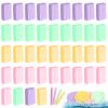 240 Count Compressed Facial Sponges Makeup Removal Round Face Wash Sponges Reusable Face Sponges for Cleansing Exfoliating PVA Spa Facial Pads for Women Esthetician Beauty Remover Supplies, 4 Colors view 1