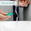 100 Count Individually Wrapped Razors in Bulk,Bulk Razors Disposable Individually Wrapped Twin Blade Disposable Shaving Razors with Shaving Cream and Clear Cap Set for Homeless,Hotel,Charity,Travel view 3
