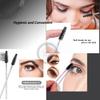 100 Pcs Crystal Eyelash Brush,Mascara Wands Spoolies Disposable Mascara Wands For Eyelash Extensions Crystal Mascara Wands Eyebrow Brushes Spoolies For Makeup Accessories Eye Lash Tools (Black) view 4