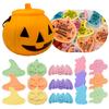 15 Count Halloween Bath Bombs with Pumpkin Bucket, Halloween Spooky Bath Bombs for Kids, Adorable Hallowen Trick o Treat Party Favors for Kids view 1