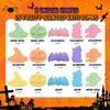 15 Count Halloween Bath Bombs with Pumpkin Bucket, Halloween Spooky Bath Bombs for Kids, Adorable Hallowen Trick o Treat Party Favors for Kids view 2