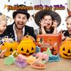 15 Count Halloween Bath Bombs with Pumpkin Bucket, Halloween Spooky Bath Bombs for Kids, Adorable Hallowen Trick o Treat Party Favors for Kids view 4